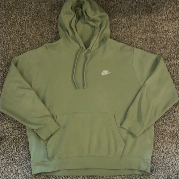Nike Other - Nike Men's Olive Sweater Hoodie